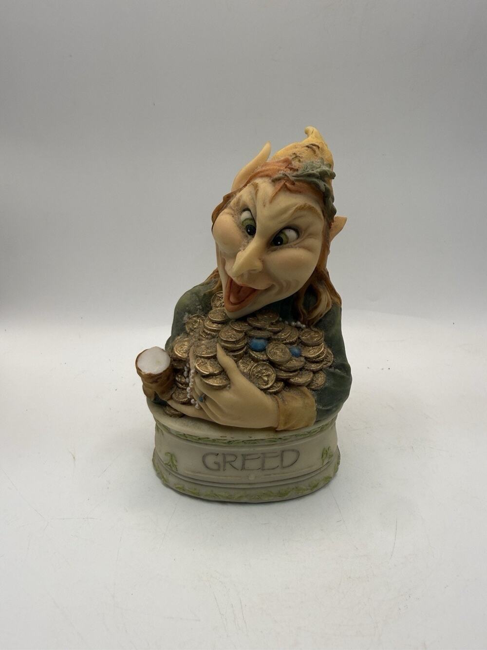 Veronese Collection Seven 7 Deadly Sins GREED Elf Figure Statue Summit *